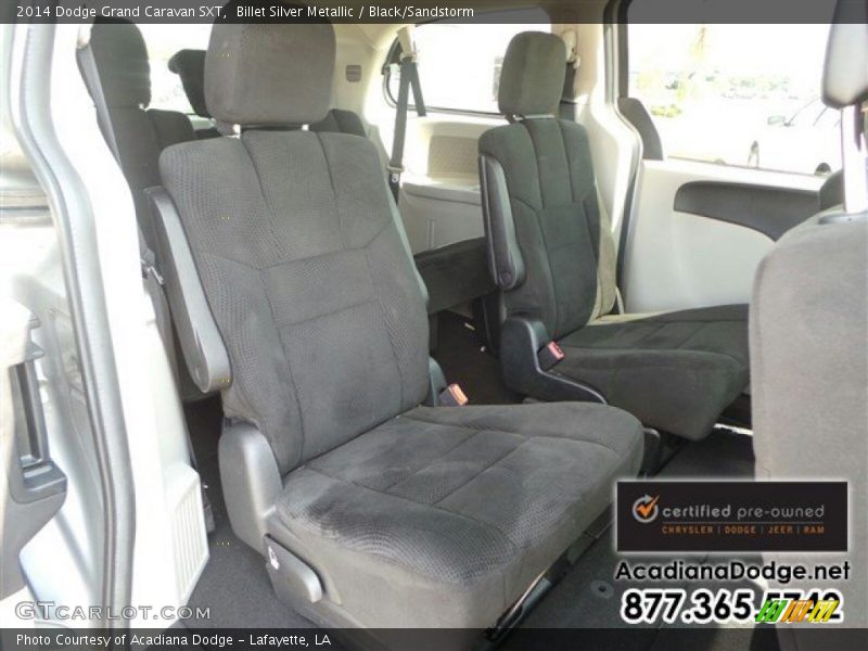 Billet Silver Metallic / Black/Sandstorm 2014 Dodge Grand Caravan SXT