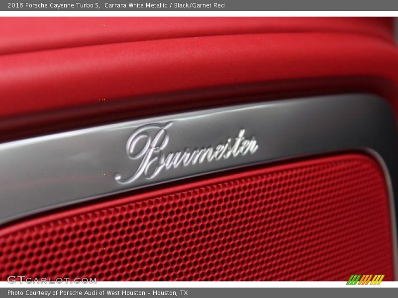 Audio System of 2016 Cayenne Turbo S