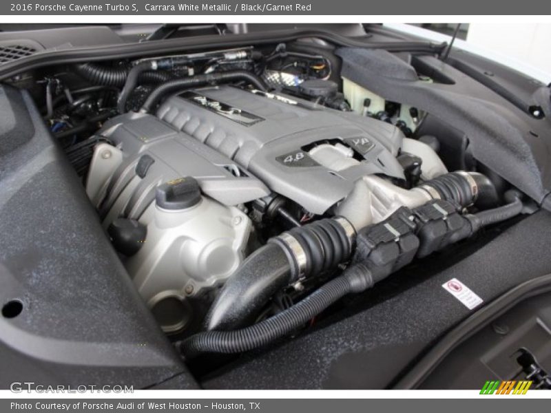  2016 Cayenne Turbo S Engine - 4.8 Liter DFI Twin-Turbocharged DOHC 32-Valve VarioCam Plus V8