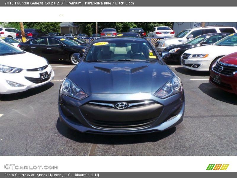 Parabolica Blue / Black Cloth 2013 Hyundai Genesis Coupe 2.0T Premium