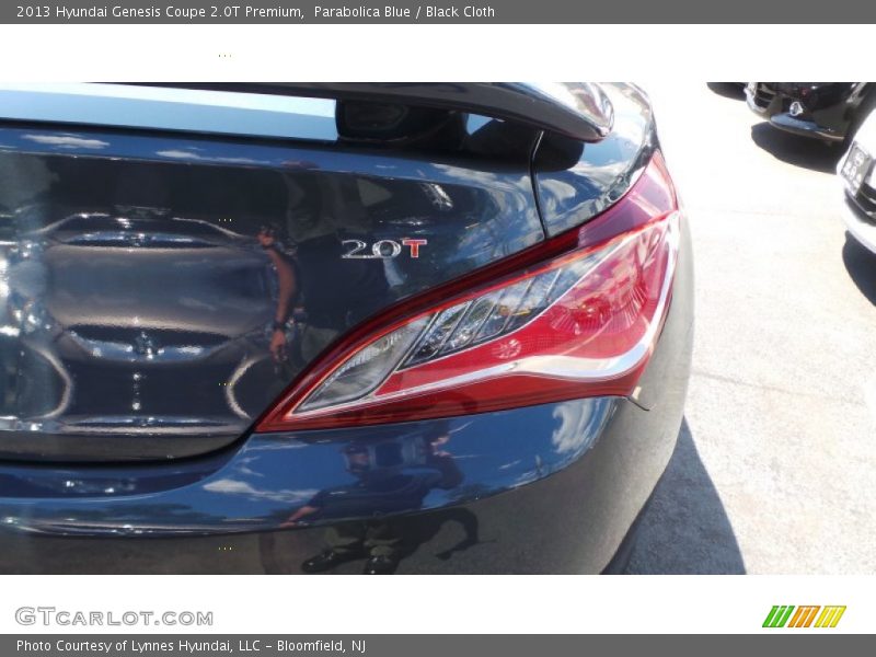 Parabolica Blue / Black Cloth 2013 Hyundai Genesis Coupe 2.0T Premium