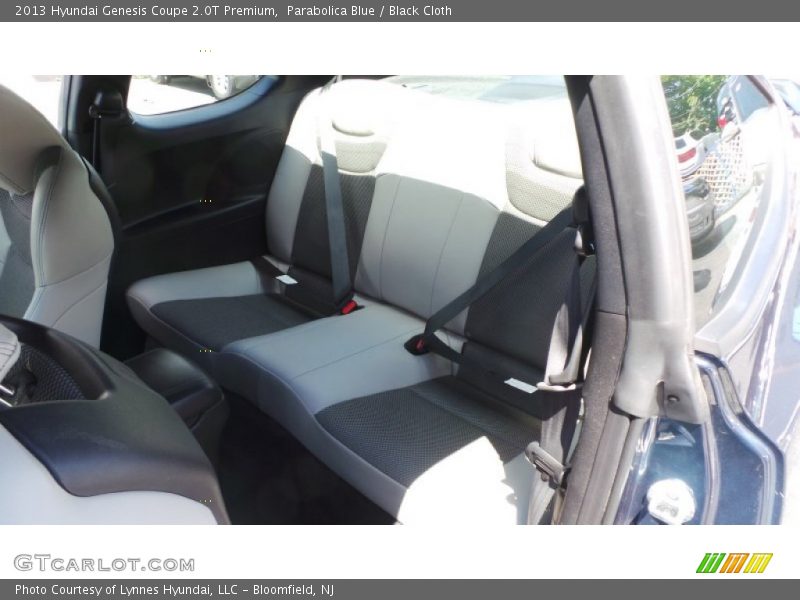 Parabolica Blue / Black Cloth 2013 Hyundai Genesis Coupe 2.0T Premium