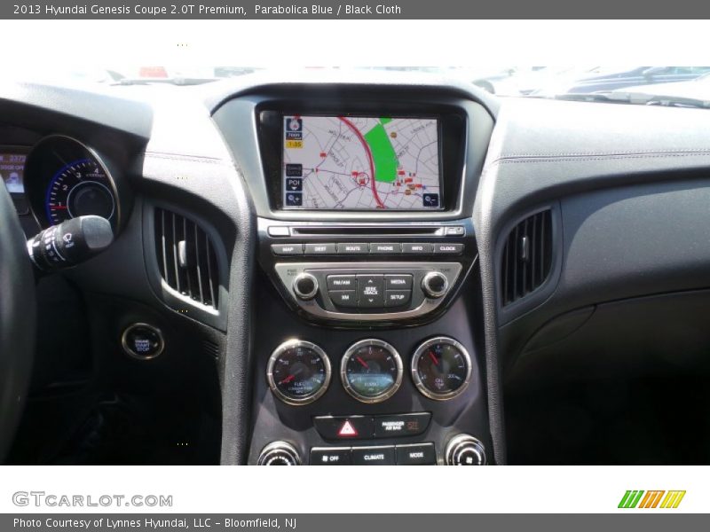 Parabolica Blue / Black Cloth 2013 Hyundai Genesis Coupe 2.0T Premium