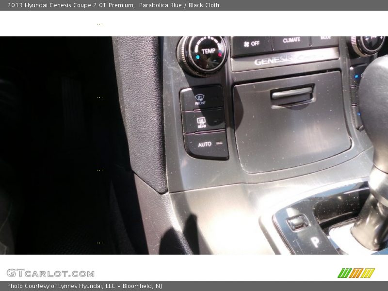 Parabolica Blue / Black Cloth 2013 Hyundai Genesis Coupe 2.0T Premium