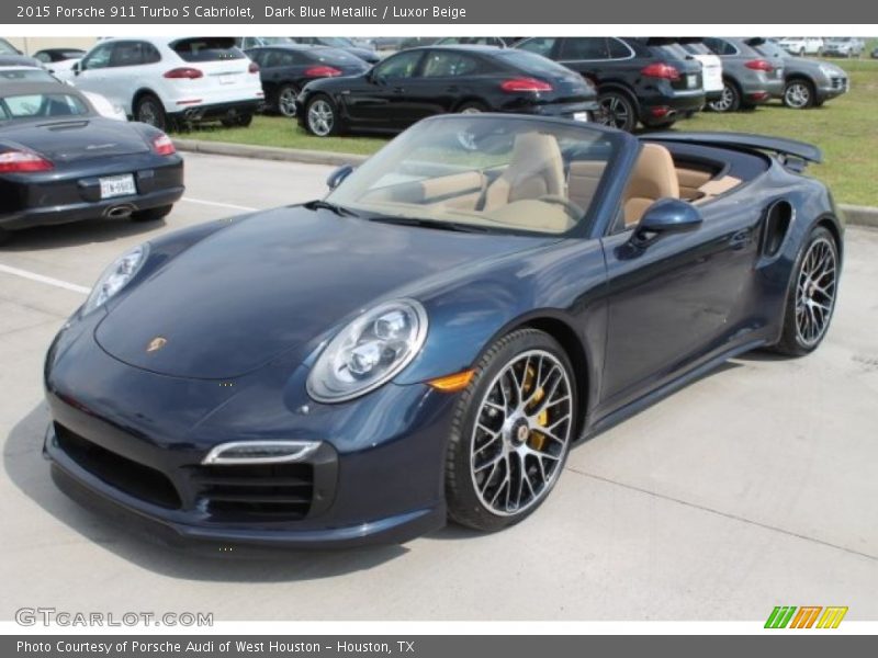 Front 3/4 View of 2015 911 Turbo S Cabriolet