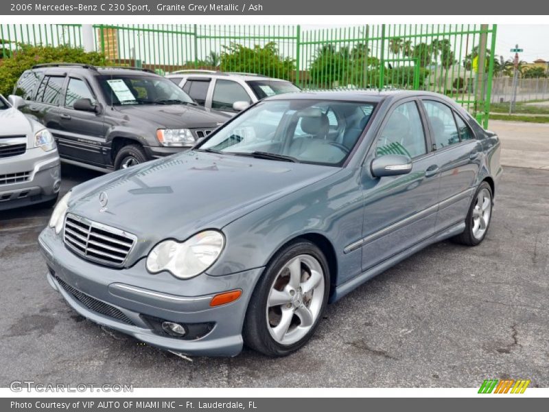 Granite Grey Metallic / Ash 2006 Mercedes-Benz C 230 Sport