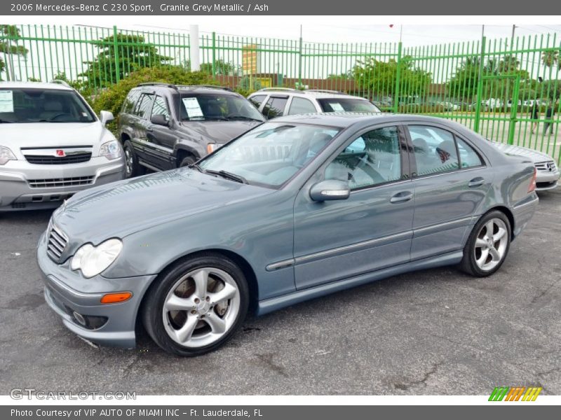 Granite Grey Metallic / Ash 2006 Mercedes-Benz C 230 Sport