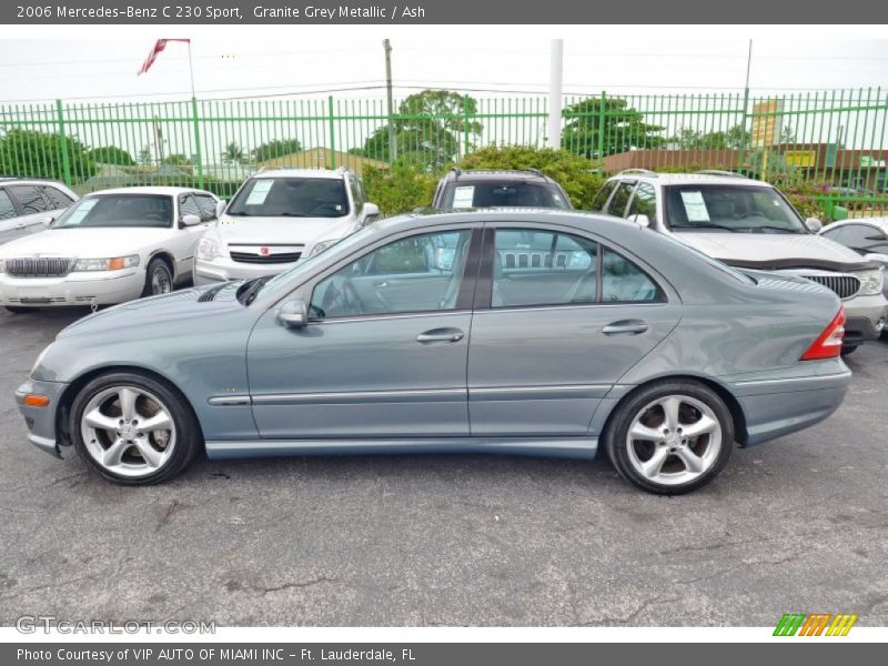 Granite Grey Metallic / Ash 2006 Mercedes-Benz C 230 Sport