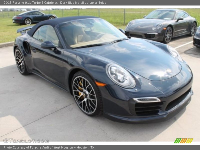 Front 3/4 View of 2015 911 Turbo S Cabriolet