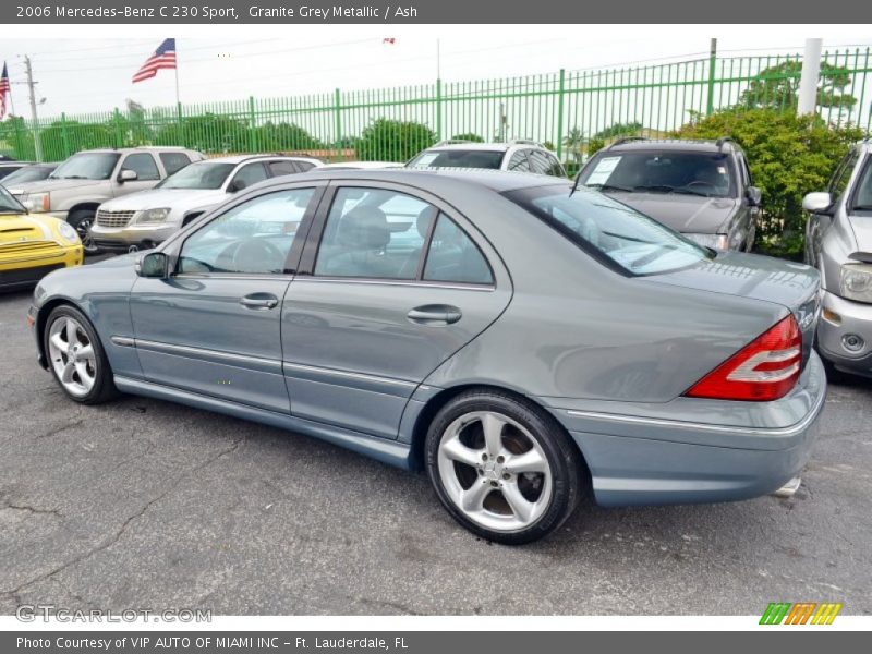 Granite Grey Metallic / Ash 2006 Mercedes-Benz C 230 Sport