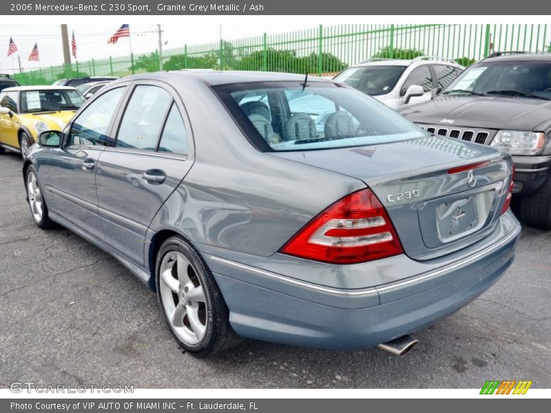 Granite Grey Metallic / Ash 2006 Mercedes-Benz C 230 Sport