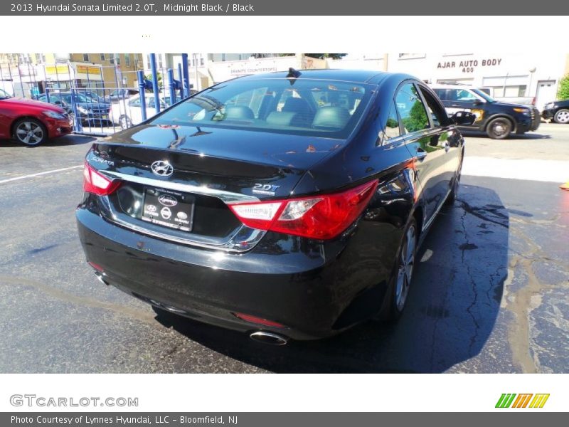 Midnight Black / Black 2013 Hyundai Sonata Limited 2.0T