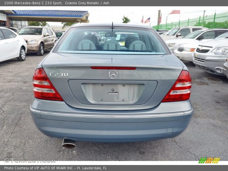 Granite Grey Metallic / Ash 2006 Mercedes-Benz C 230 Sport