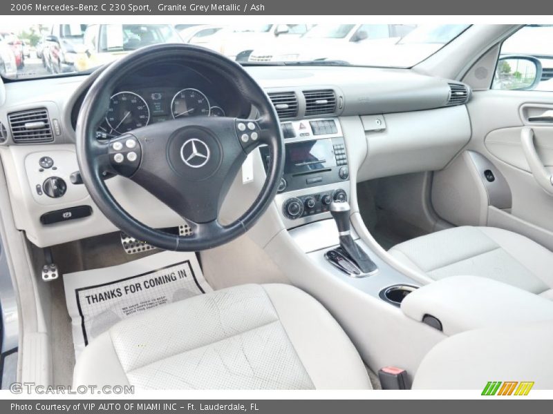 Granite Grey Metallic / Ash 2006 Mercedes-Benz C 230 Sport