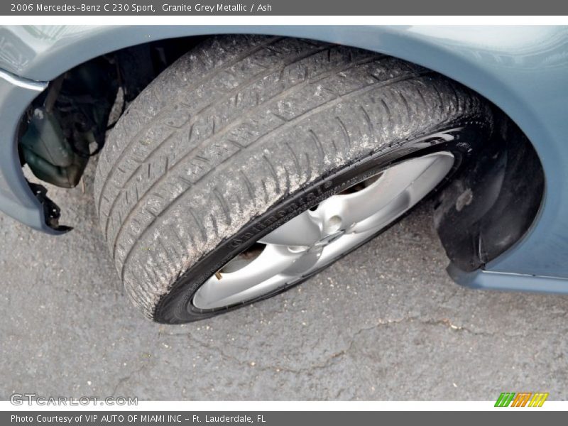 Granite Grey Metallic / Ash 2006 Mercedes-Benz C 230 Sport