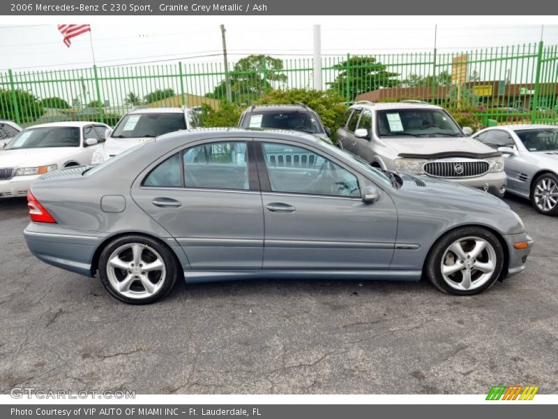 Granite Grey Metallic / Ash 2006 Mercedes-Benz C 230 Sport