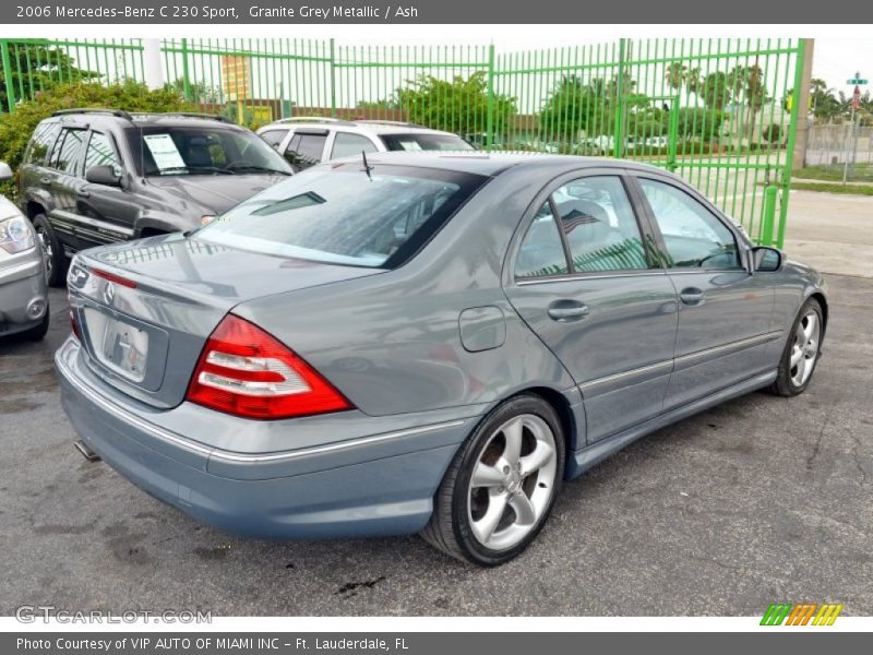 Granite Grey Metallic / Ash 2006 Mercedes-Benz C 230 Sport