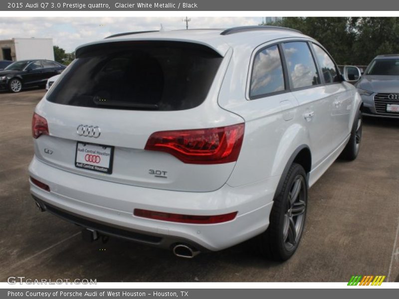 Glacier White Metallic / Black 2015 Audi Q7 3.0 Prestige quattro