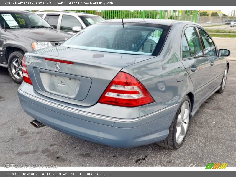 Granite Grey Metallic / Ash 2006 Mercedes-Benz C 230 Sport