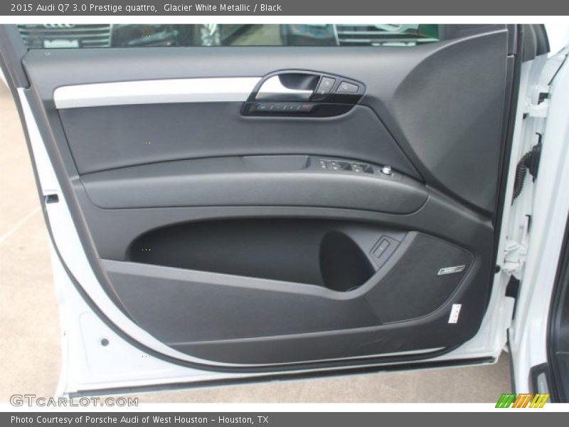 Glacier White Metallic / Black 2015 Audi Q7 3.0 Prestige quattro