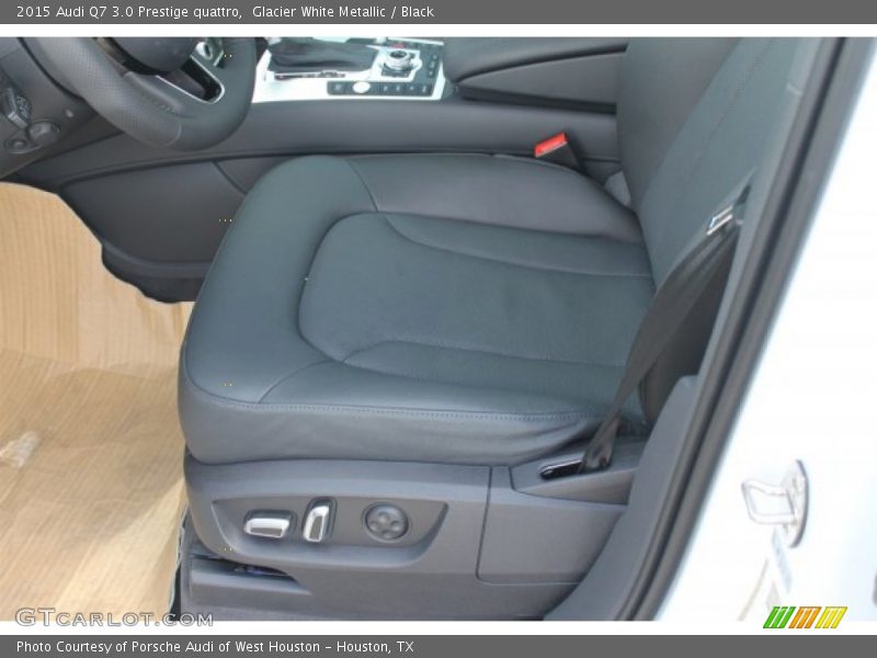 Glacier White Metallic / Black 2015 Audi Q7 3.0 Prestige quattro