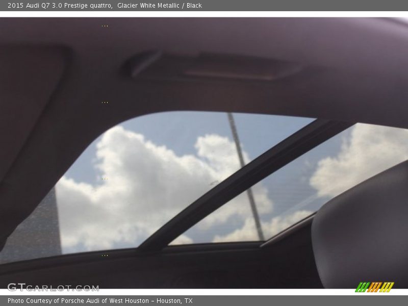 Glacier White Metallic / Black 2015 Audi Q7 3.0 Prestige quattro