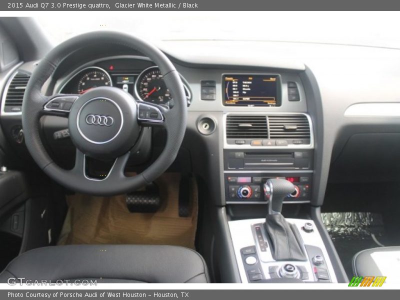 Glacier White Metallic / Black 2015 Audi Q7 3.0 Prestige quattro