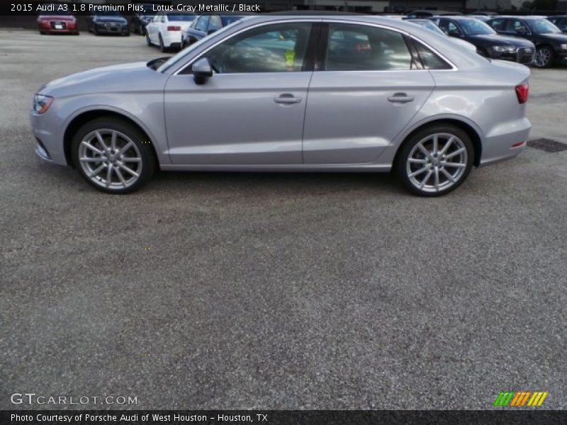 Lotus Gray Metallic / Black 2015 Audi A3 1.8 Premium Plus