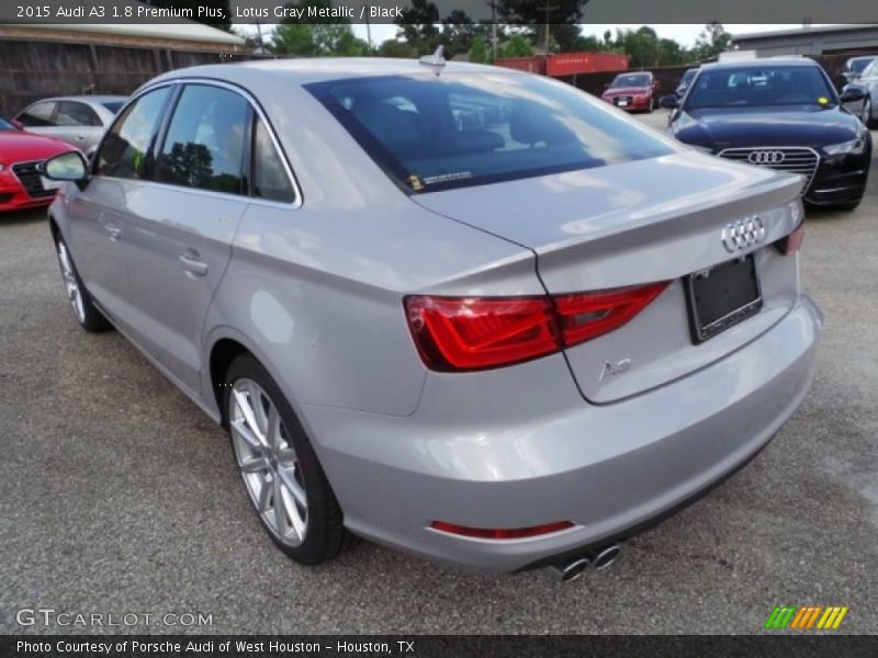 Lotus Gray Metallic / Black 2015 Audi A3 1.8 Premium Plus