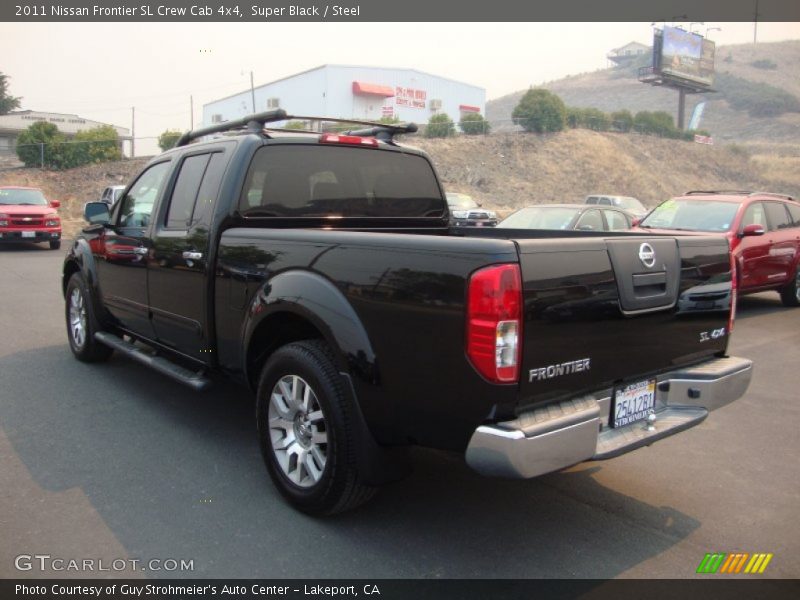 Super Black / Steel 2011 Nissan Frontier SL Crew Cab 4x4