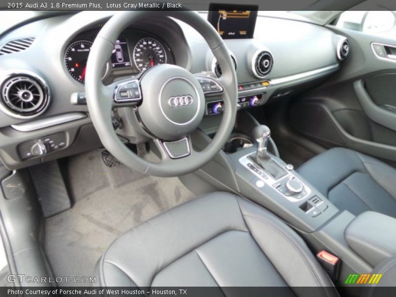 Lotus Gray Metallic / Black 2015 Audi A3 1.8 Premium Plus