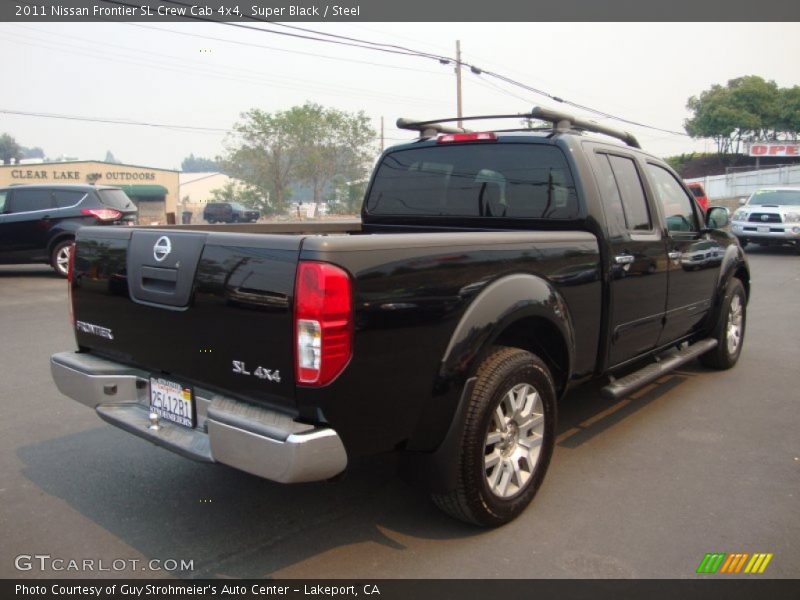 Super Black / Steel 2011 Nissan Frontier SL Crew Cab 4x4