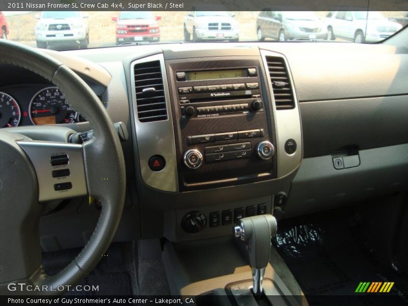 Super Black / Steel 2011 Nissan Frontier SL Crew Cab 4x4