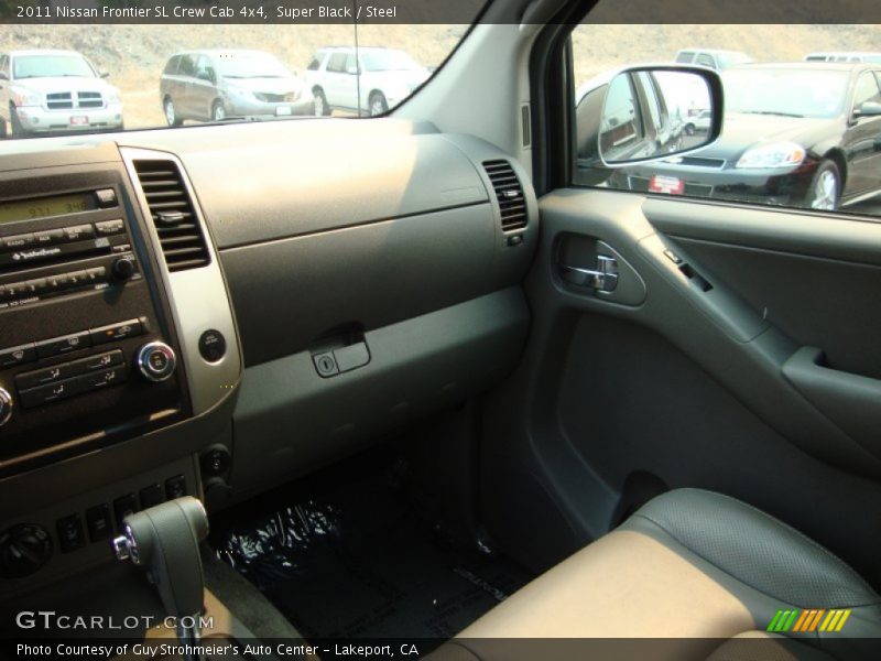 Super Black / Steel 2011 Nissan Frontier SL Crew Cab 4x4