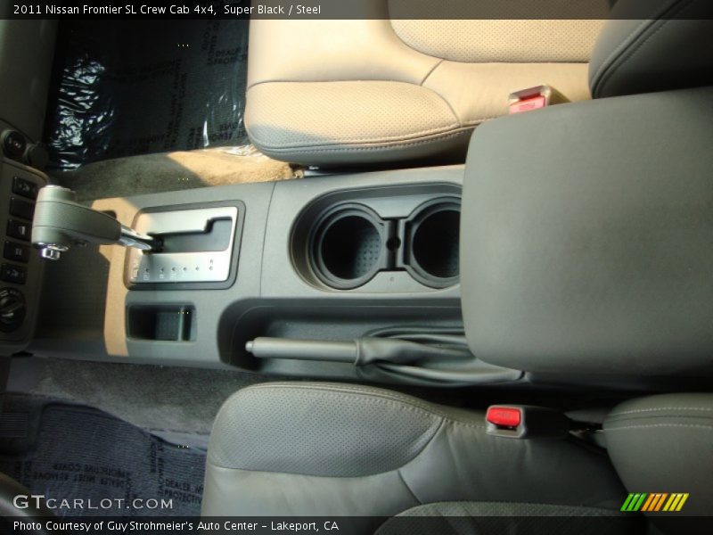 Super Black / Steel 2011 Nissan Frontier SL Crew Cab 4x4