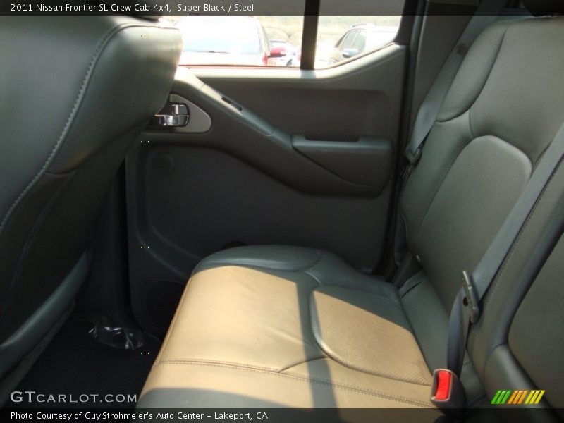 Super Black / Steel 2011 Nissan Frontier SL Crew Cab 4x4