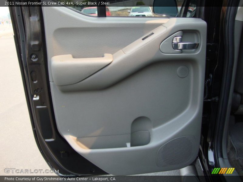 Super Black / Steel 2011 Nissan Frontier SL Crew Cab 4x4