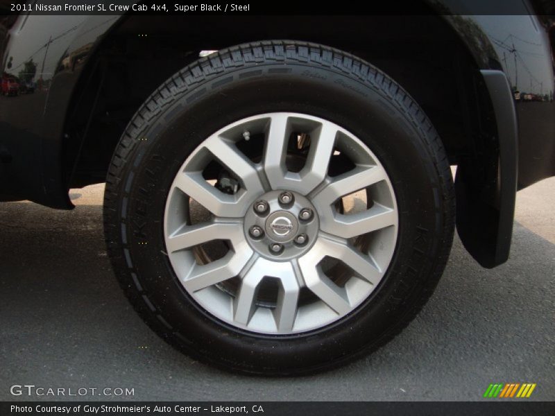 Super Black / Steel 2011 Nissan Frontier SL Crew Cab 4x4