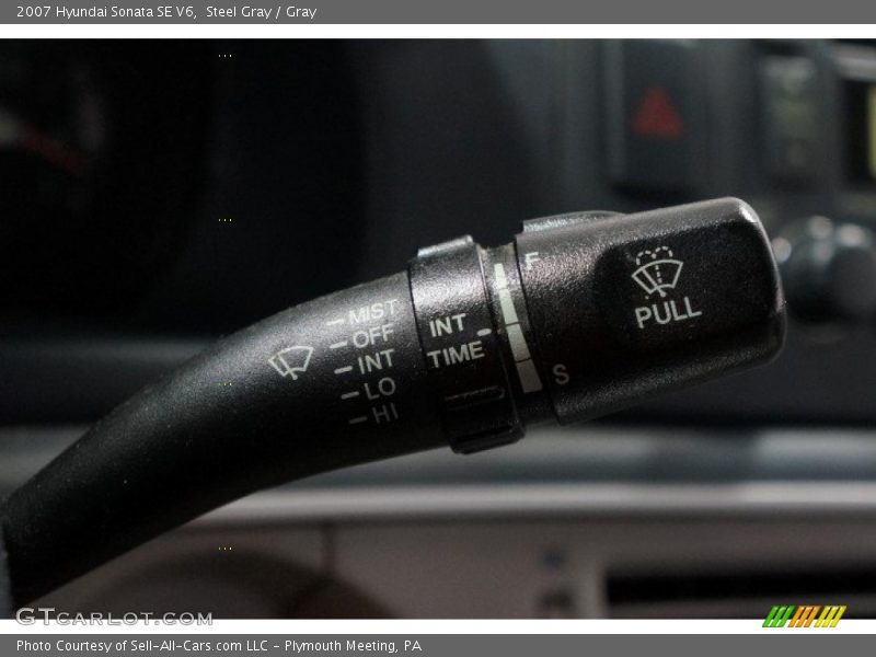Steel Gray / Gray 2007 Hyundai Sonata SE V6