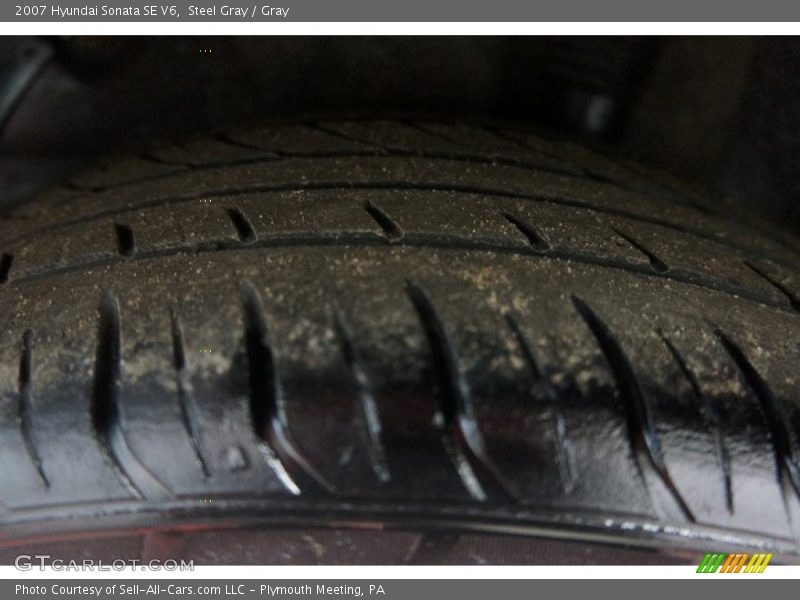 Steel Gray / Gray 2007 Hyundai Sonata SE V6