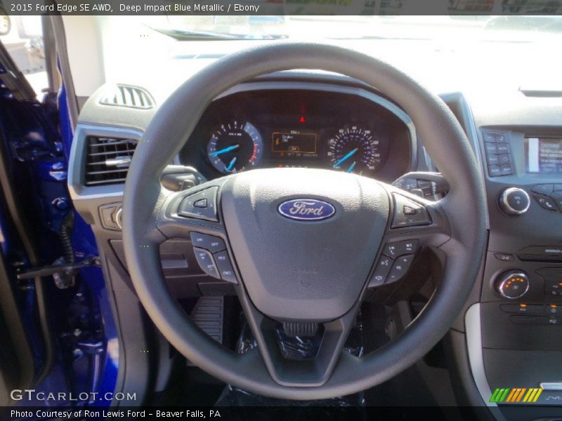  2015 Edge SE AWD Steering Wheel