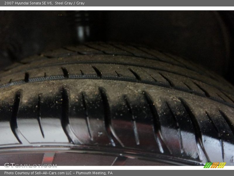 Steel Gray / Gray 2007 Hyundai Sonata SE V6