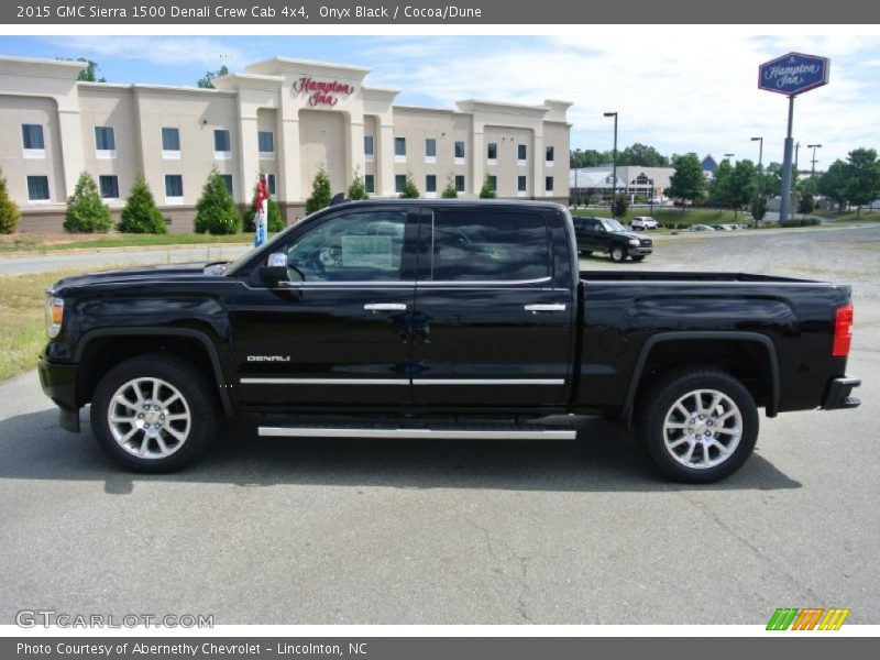 Onyx Black / Cocoa/Dune 2015 GMC Sierra 1500 Denali Crew Cab 4x4