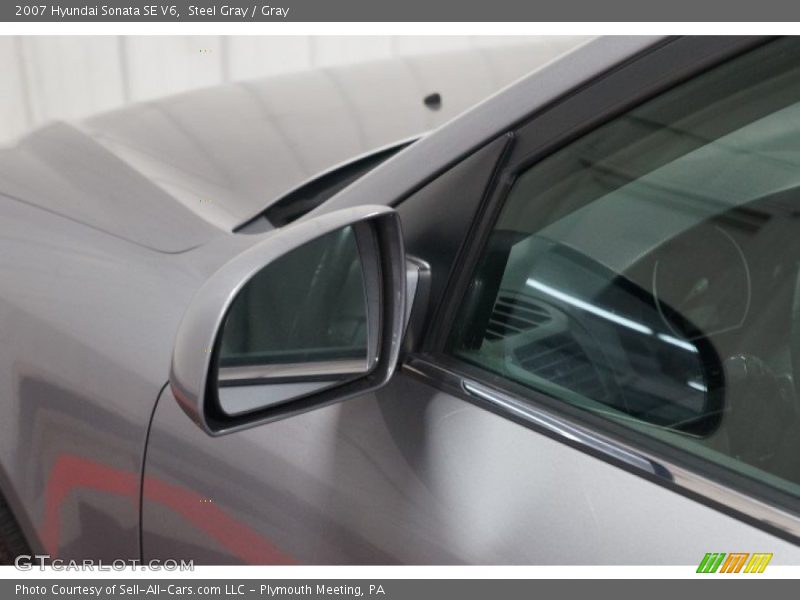 Steel Gray / Gray 2007 Hyundai Sonata SE V6