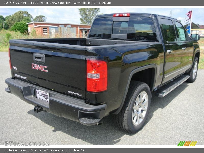 Onyx Black / Cocoa/Dune 2015 GMC Sierra 1500 Denali Crew Cab 4x4