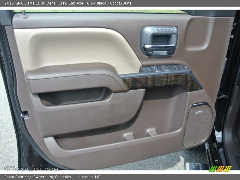 Door Panel of 2015 Sierra 1500 Denali Crew Cab 4x4