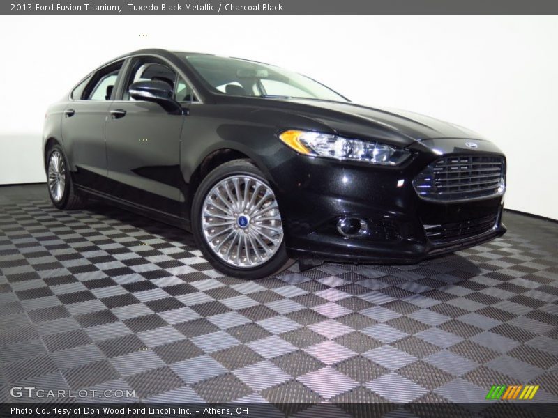 Tuxedo Black Metallic / Charcoal Black 2013 Ford Fusion Titanium