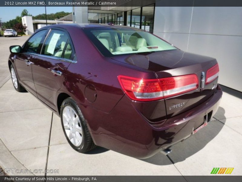 Bordeaux Reserve Metallic / Cashmere 2012 Lincoln MKZ FWD