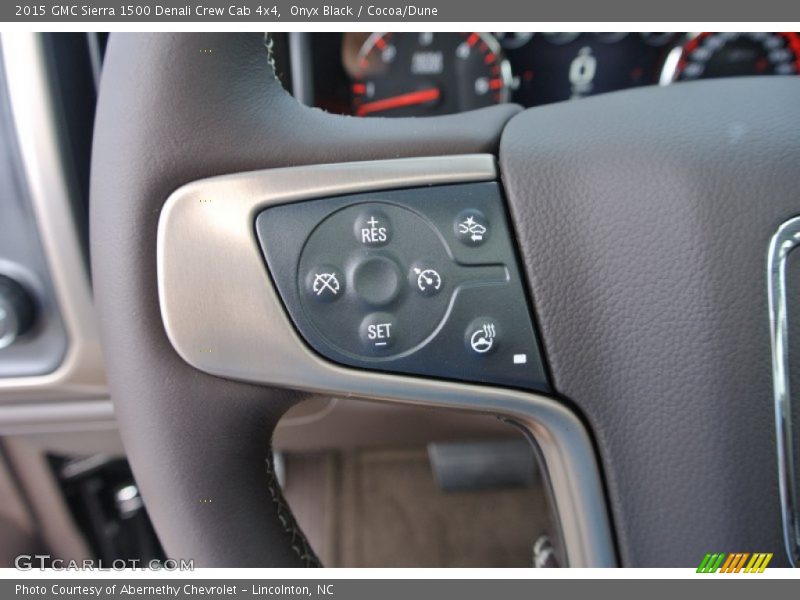 Controls of 2015 Sierra 1500 Denali Crew Cab 4x4