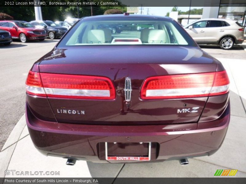 Bordeaux Reserve Metallic / Cashmere 2012 Lincoln MKZ FWD